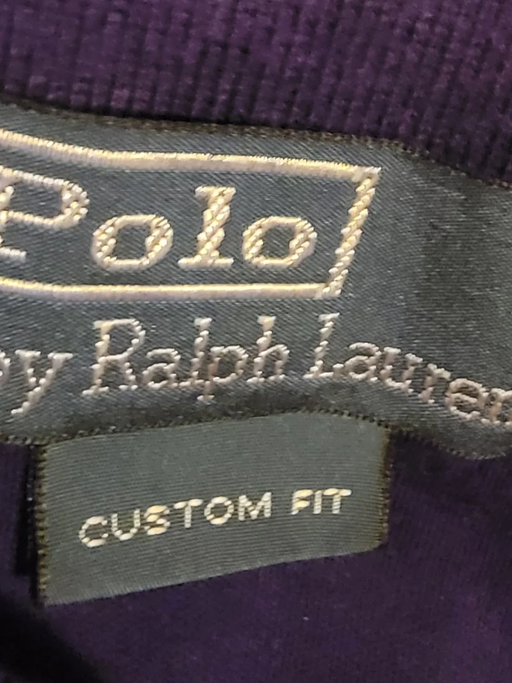 Ralph Lauren Navy Polo with Red Pony Embroidery